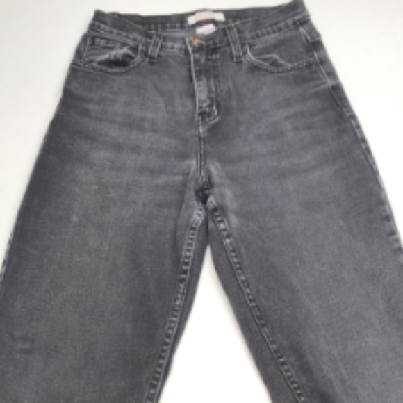 MADE IN USA ๐บ๐ธ VIBRANT GRAYWASH HIGH-RISE SLIM TAPERED JEANS 5/26x27 ๐บ๐ธ - Picture 6 of 12